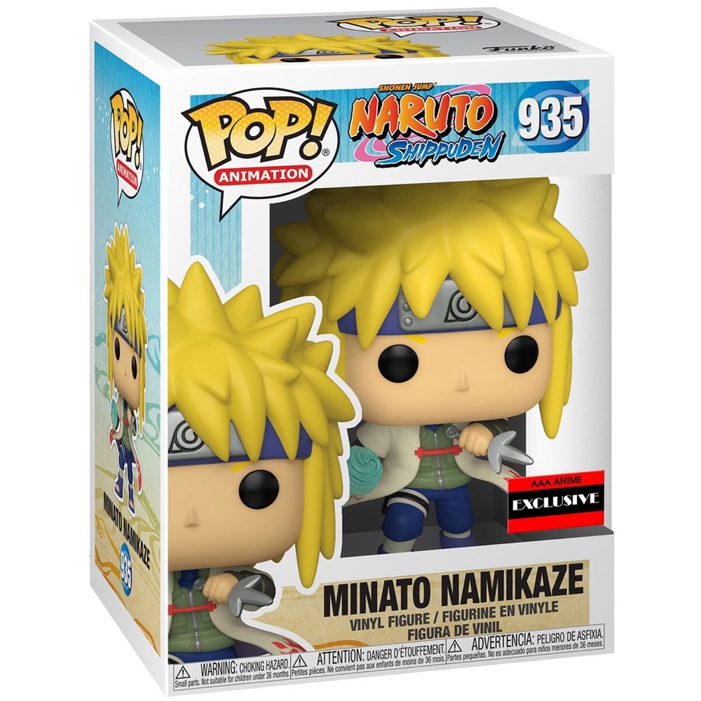 Funko Pop Minato Namikaze Rasengan Pop Exclusive